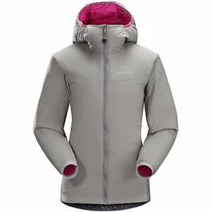 Arc’teryx Atom Lt Lightweight Insulated Hooded Jacket Small S Gray Purple